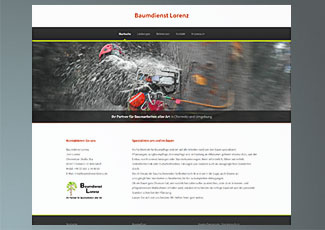 Webdesign Baumdienst Lorenz