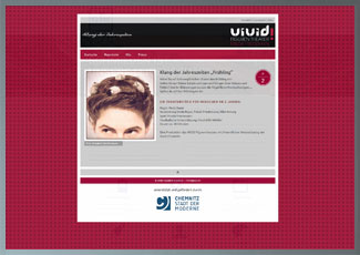 Webdesign VIVID Figurentheater